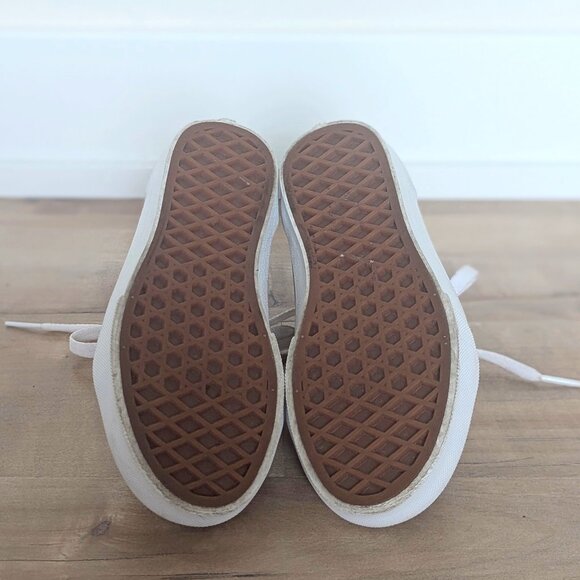 Vans Old Skool Two Tone Glitter Low Top Sneakers - Size 13 Kids - Picture 3 of 7